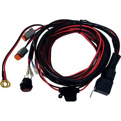 Rigid Industries D-Series and SR-Q Series High Power Wire Harness (Pair)