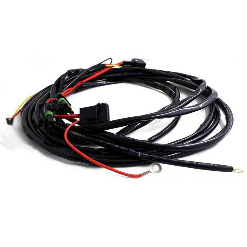 Baja Designs Pro and Sport 3-Pin Hi-Beam 2 Light Harness