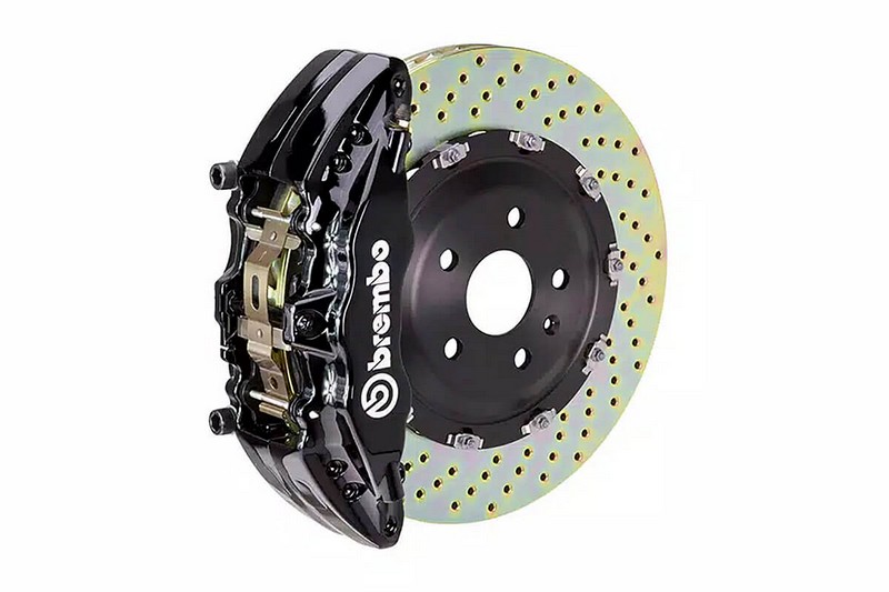 Brembo 4 Piston Brake Kit with Cross-Drilled Rotors for Ford F150 Raptor 2017-on