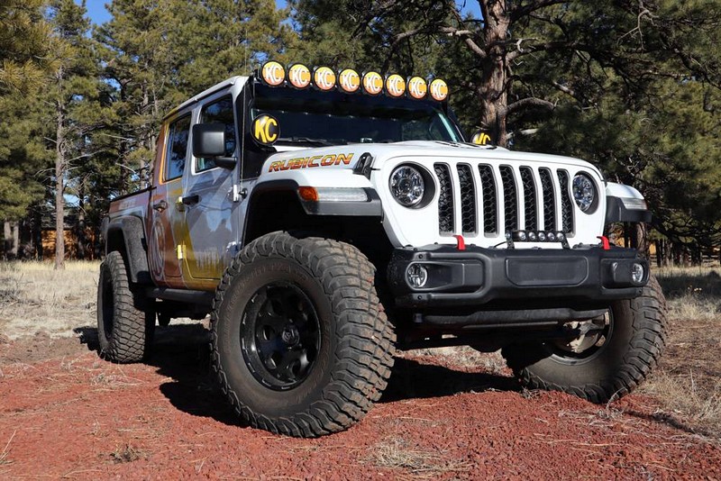 KC HiLites 6" Vinyl Light Covers (Black with Yellow KC Logo) Raptor