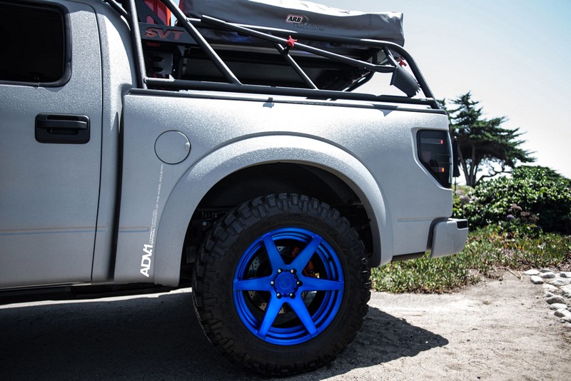 ADV6 M.V2 Wheels for White Ford 150 SVT Raptor