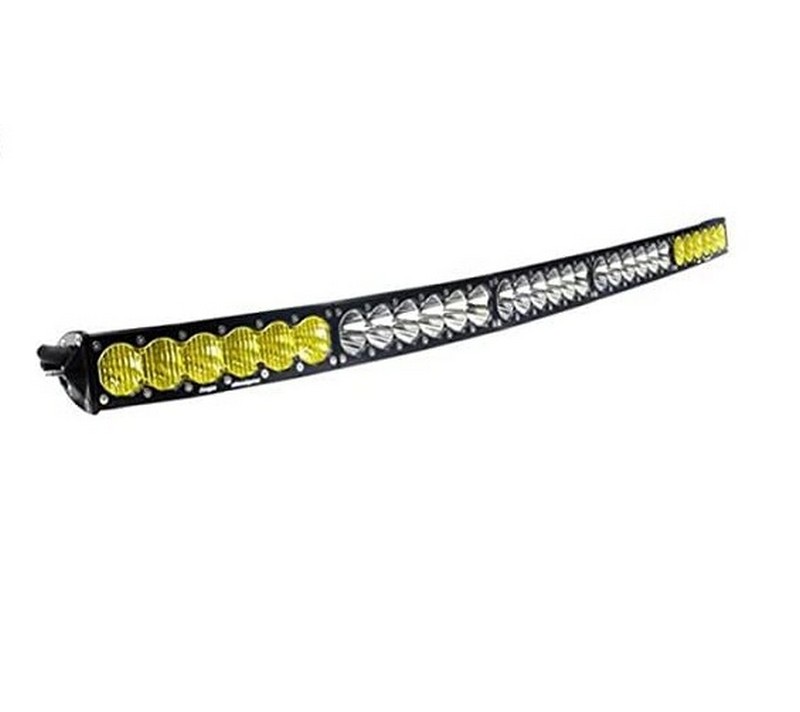 Baja Designs OnX6+ Dual Control Arced LED Light Bar (Amber/White)