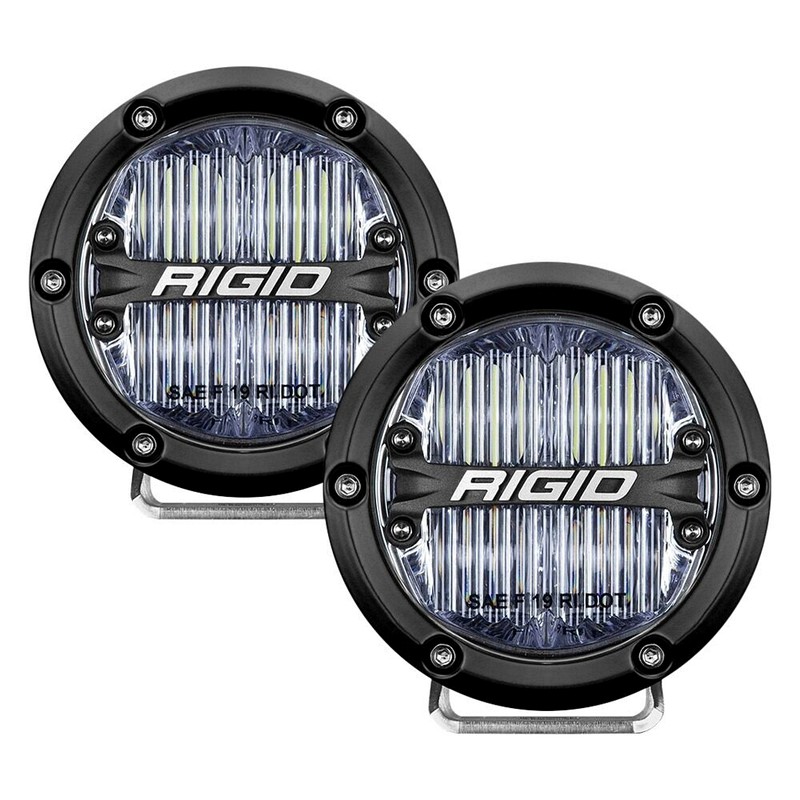 Rigid Industries 360-Series 4" SAE LED Fog Lights (White)