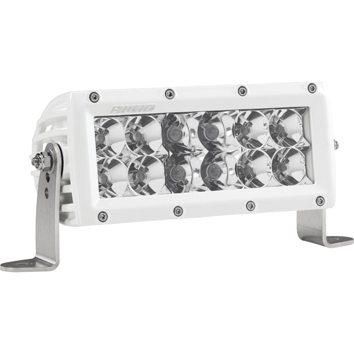 Rigid Industries E-Series 6" Spot/Flood Combo LED Light Bar (White)