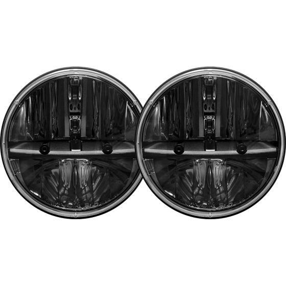 Rigid Industries Truck-Lite 7" Round LED Headlight Kit with PWM Adaptors