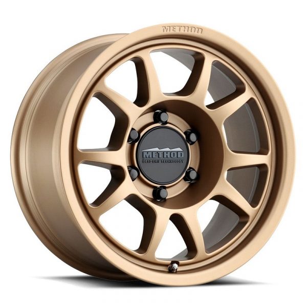 Method Race Wheels 702 Series, 17x8.5 with 6 on 135 Bolt Pattern - Bronze