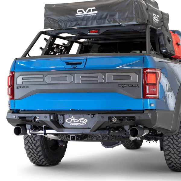 Addictive Desert Designs Bomber Rear Bumper with Sensors (Rear)