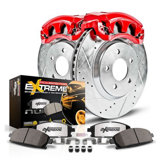 Brembo 380mm Big Brake Kit w/ 2pc Drilled Rotors and 6 Piston Calipers