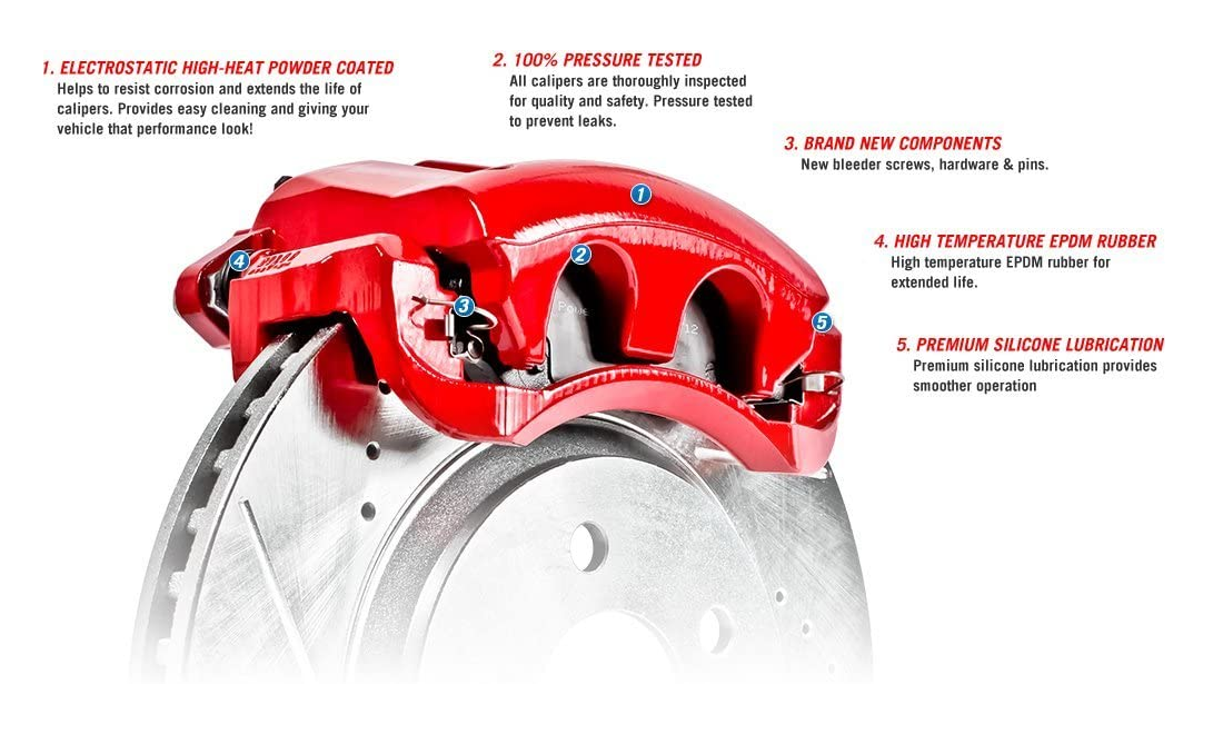 Alcon 2012-2020 GEN1/2 Raptor Powerstop Front Brakes