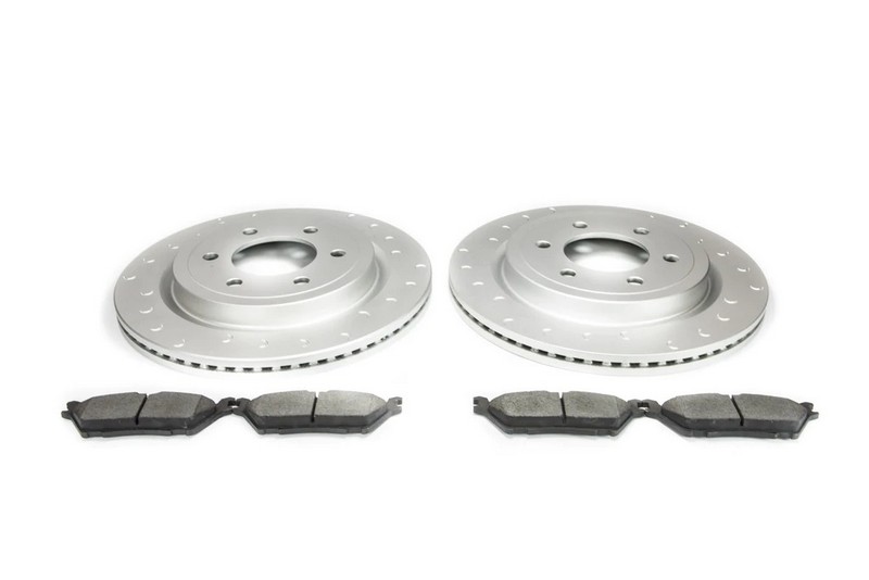 Alcon Rear OE Replacement Pads and Rotors with Electronic Park Brake for Ford Raptor