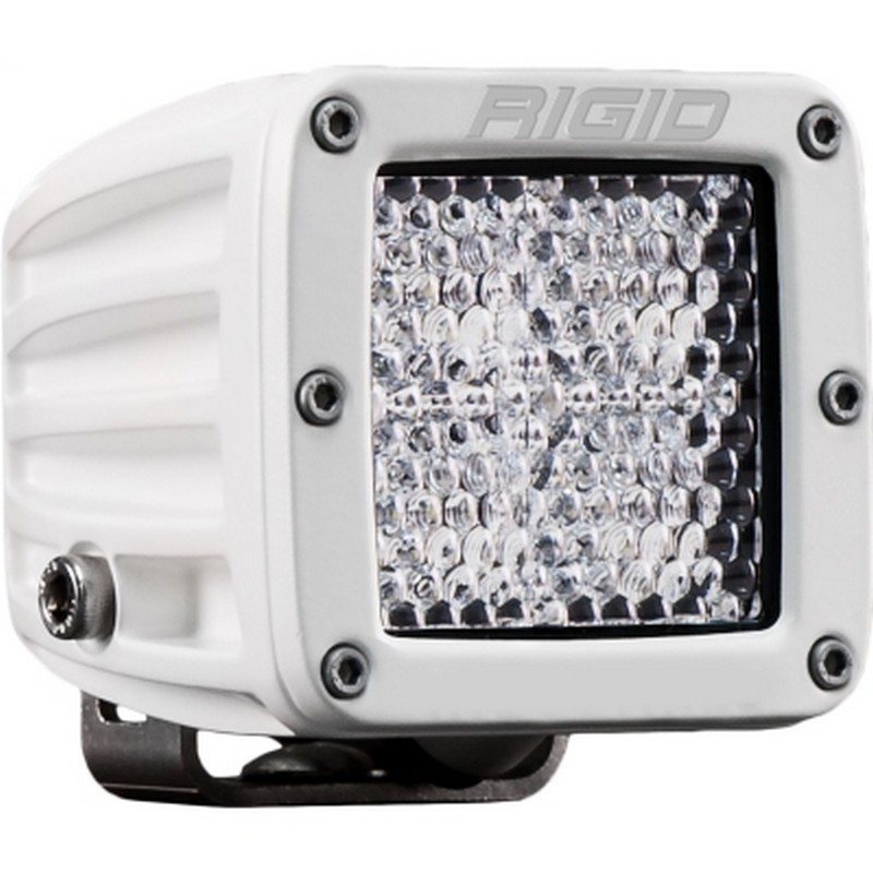 Rigid Industries D-Series Pro Hybrid Diffused Surface Mount LED Light Pod (White)
