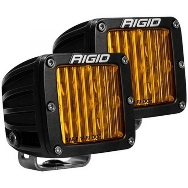 Rigid Industries D-Series PRO SAE Fog Light Kit (Yellow)