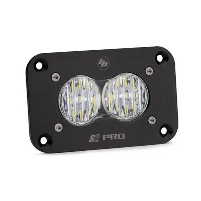 Baja Designs S2 Pro Flush Mount Wide Cornering LED Light Pod