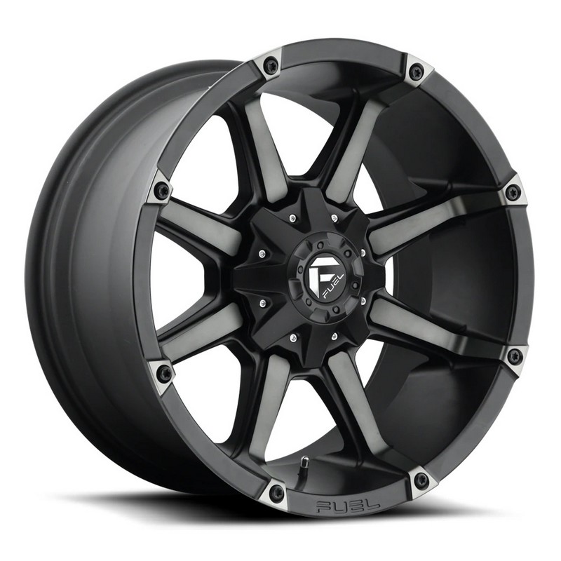 FUEL Off-Road Coupler, 20x9 Wheel with 6 on 135 and 6 on 5.5 Bolt Pattern - Black Machined