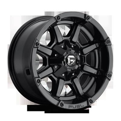 FUEL Off-Road Coupler D575 Wheel, 20x10 with 6 on 135/6 on 139.7 Bolt Pattern - Gloss Black