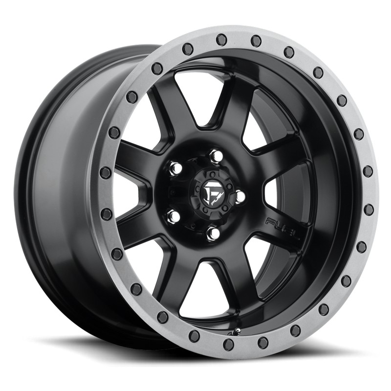 FUEL Off-Road D551 Trophy, 17x8 Wheel.5 with 6 on 135 Bolt Pattern - Matte Black
