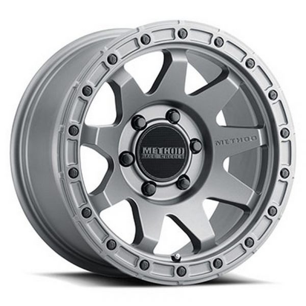 Method Race Wheels 317, 18x9 with 6 on 135 Bolt Pattern Titanium
