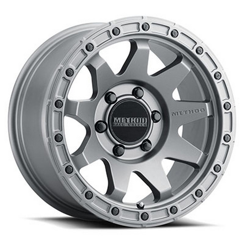 Method Race Wheels 317, 18x9 with 6 on 135 Bolt Pattern Titanium