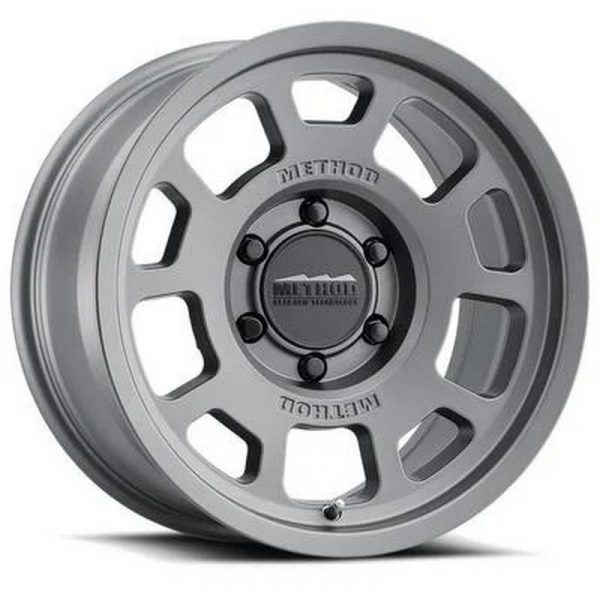 Method Race Wheels MR705, 17x8.5 with 6 on 135 Bolt Pattern - Matte Titanium