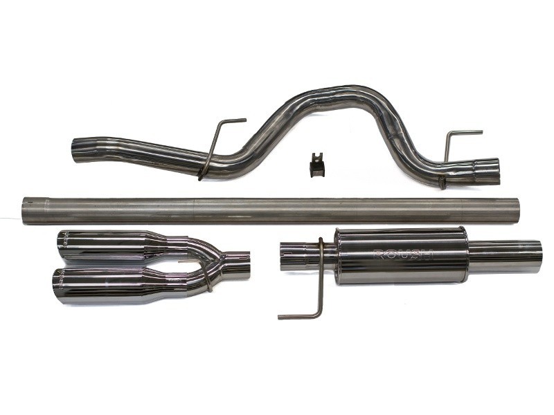 ROUSH F-150 Exhaust - 6.2L /5.0L/3.5L Rear Exit (2011-2014)