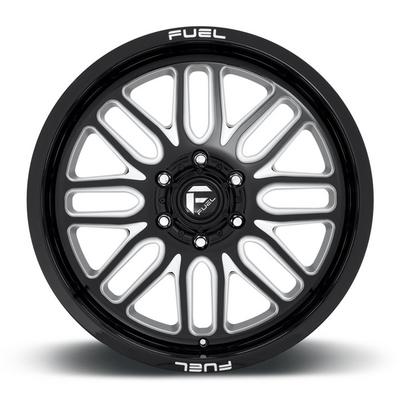 FUEL Off-Road Ignite D662 Wheel, 22x12 with 6 on 135 Bolt Pattern - Black / Milled