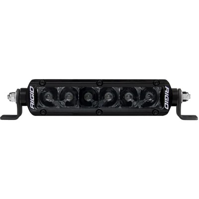 Rigid Industries SR-Series Midnight 6" Spot LED Light Bar (Black)