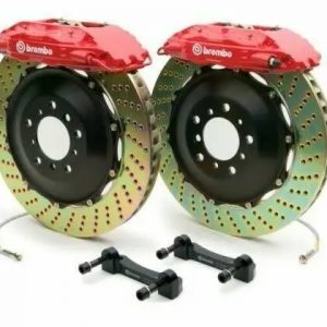 Brembo 380mm Big Brake Kit w/ 2pc Drilled Rotors and 6 Piston Calipers for SVT Raptor F150 ( 2010-2014 )