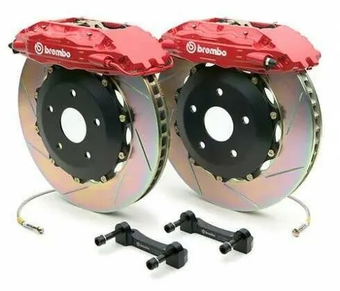 Brembo 380mm Big Brake Kit w/ 2pc Slotted Rotors and 6 Piston Calipers for SVT Raptor F150 ( 2010-2014 )