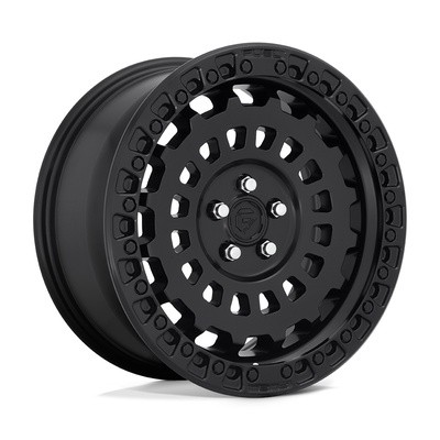 FUEL Off-Road Zephyr D633 Wheel, 20x9 with 6 on 135 Bolt Pattern - Matte Black