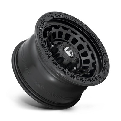 FUEL Off-Road Zephyr D633 Wheel, 20x9 with 6 on 135 Bolt Pattern - Matte Black