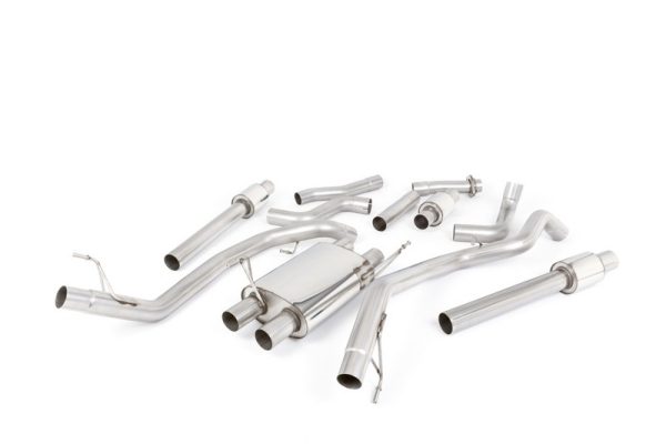Milltek Cat Back with GT115 Polished Tips for F150 Raptor (2018 - 2023) 3.5 V6 EcoBoost Supercrew