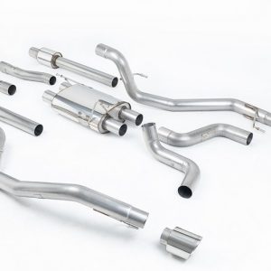 Milltek Cat Back with GT115 Polished Tips for F150 Raptor (2018 - 2023) 3.5 V6 EcoBoost Supercab