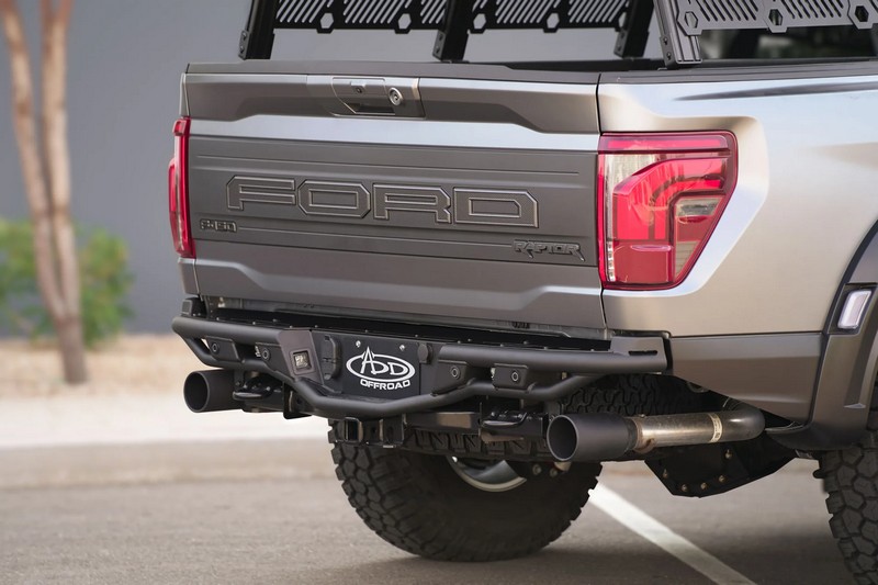 Race Series Dovetail Rear Bumper for 2021–2025 Ford F-150 Raptor